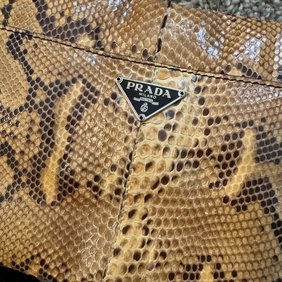 Vintage Prada Purse - Genuine Python - Picture 3 of 6